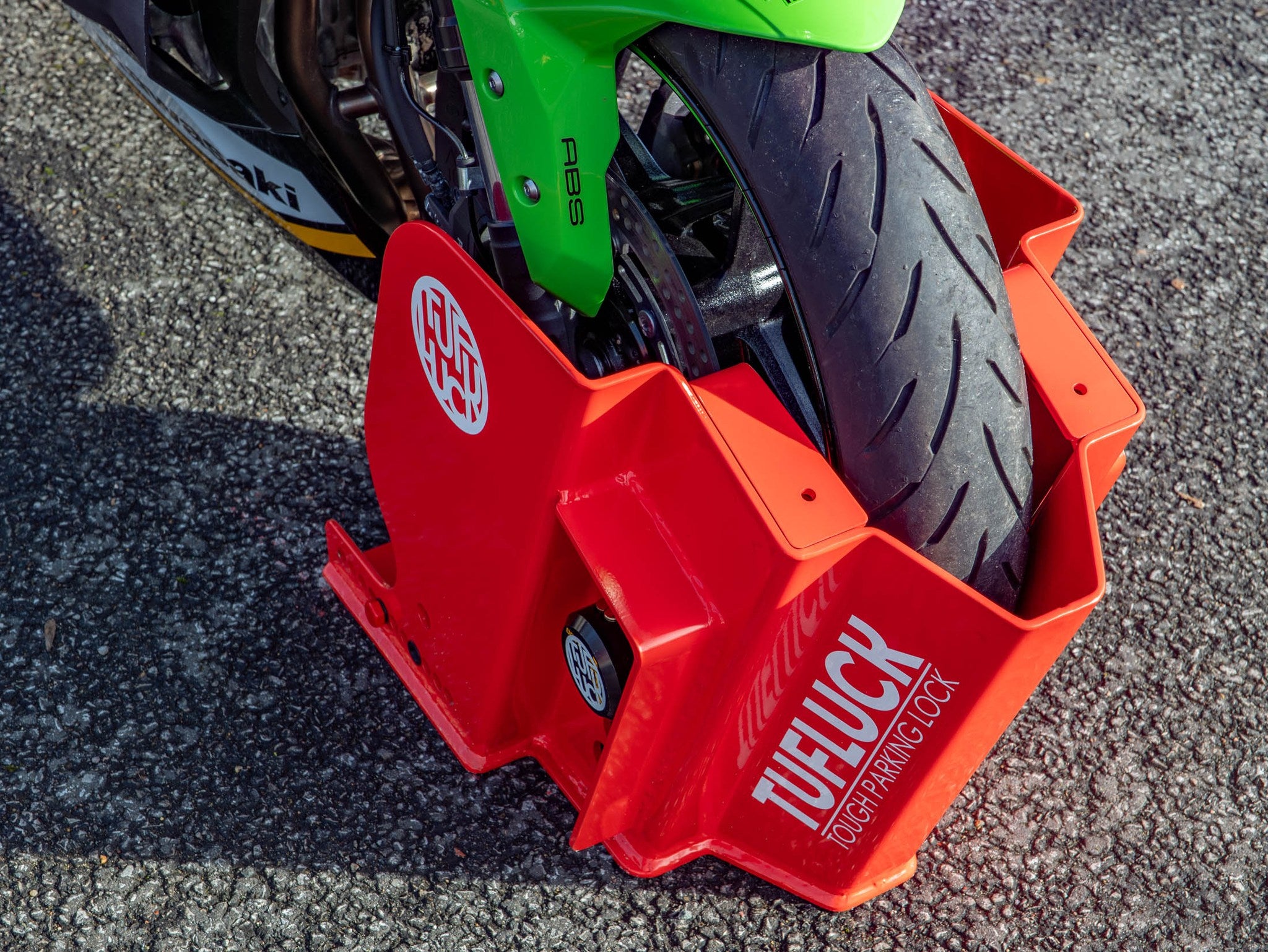 TufLuck - Ground Anchor & Wheel Chock