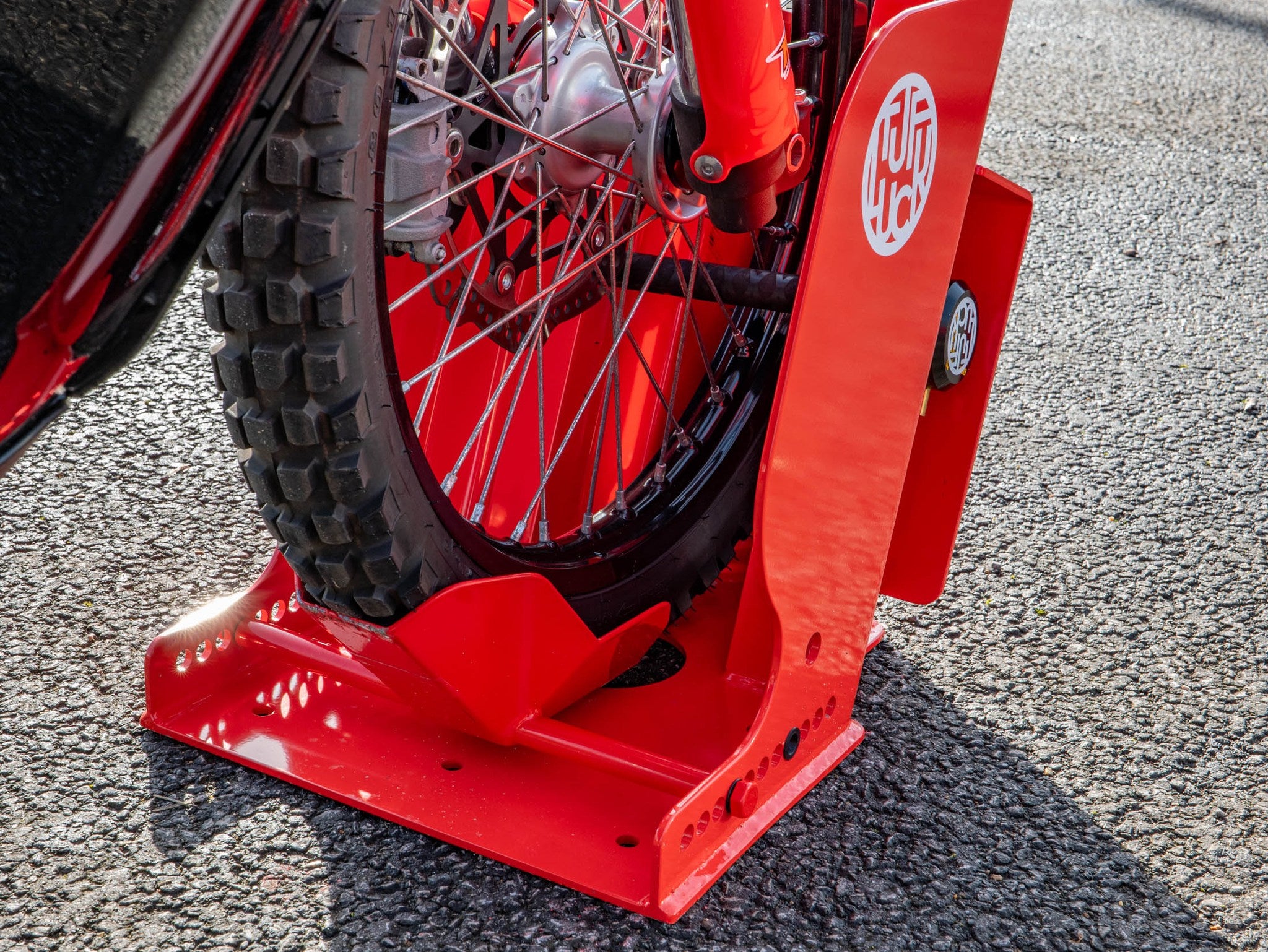 TufLuck - Ground Anchor & Wheel Chock
