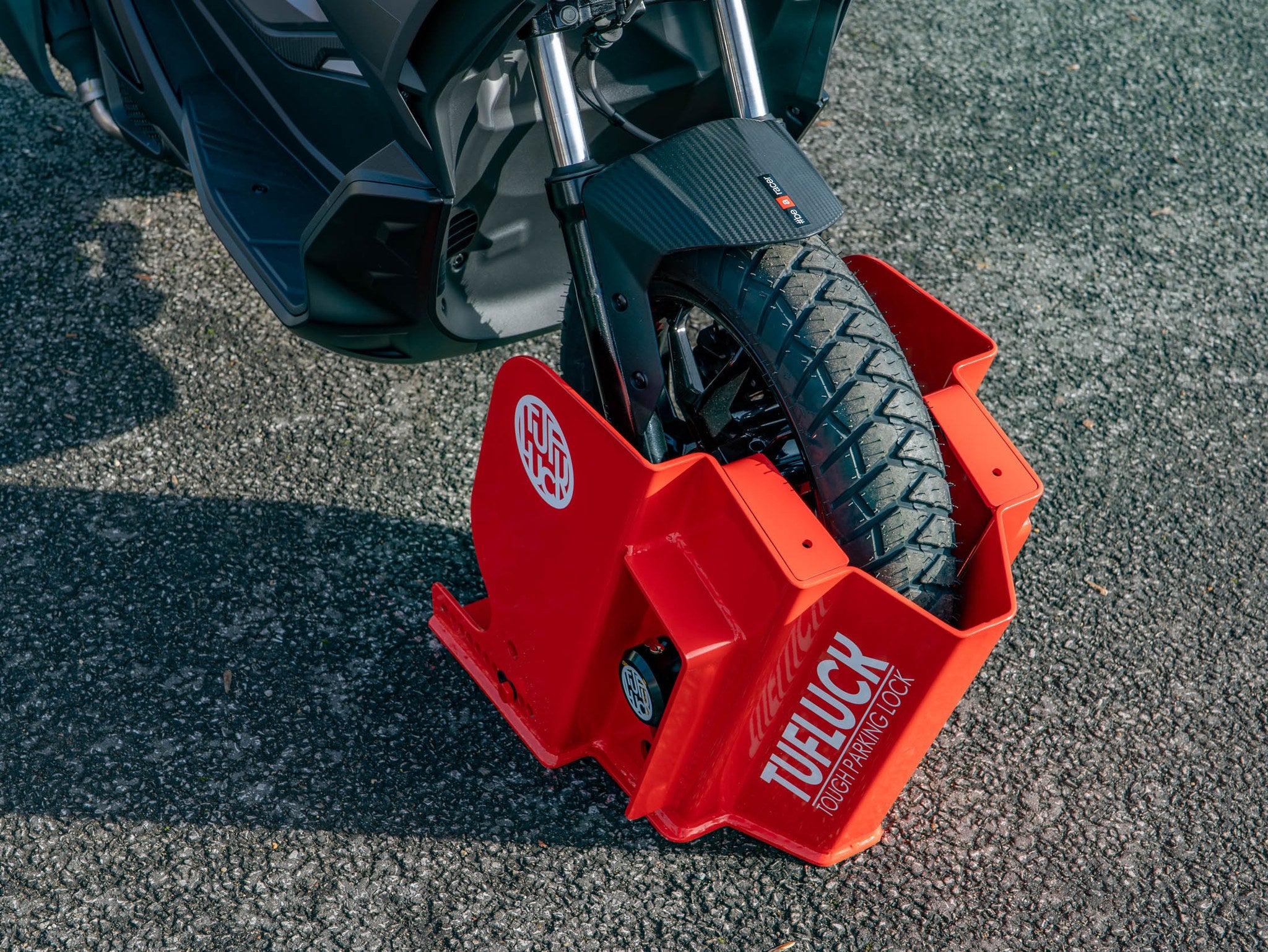 TufLuck - Ground Anchor & Wheel Chock