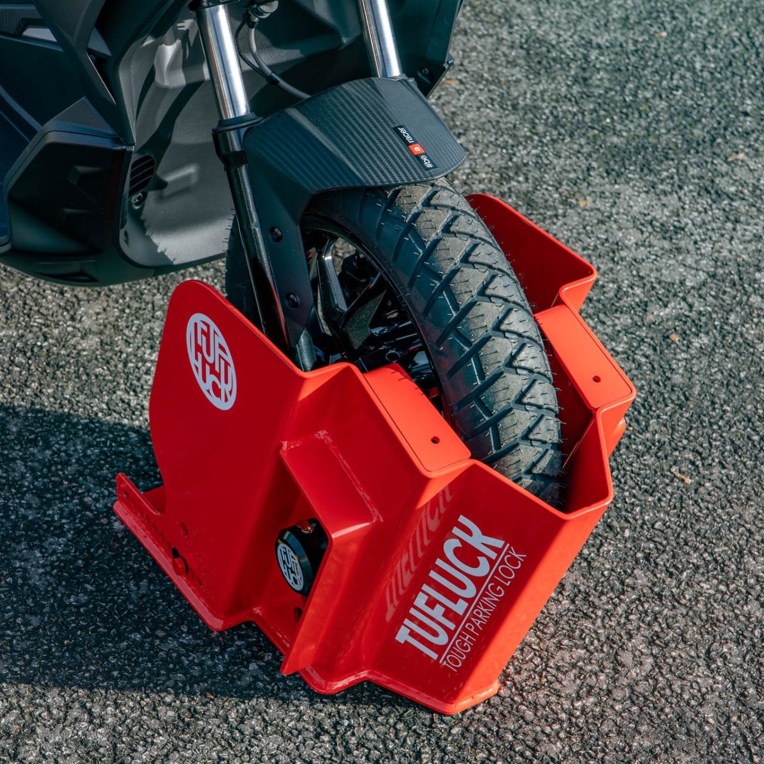 TufLuck - Ground Anchor & Wheel Chock